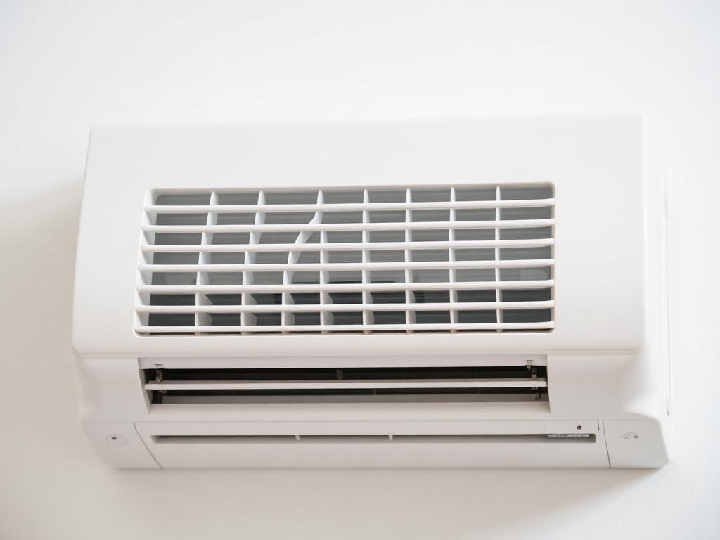 Volets et coque d'une climatisation murale